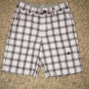 Janie & Jack plaid shorts